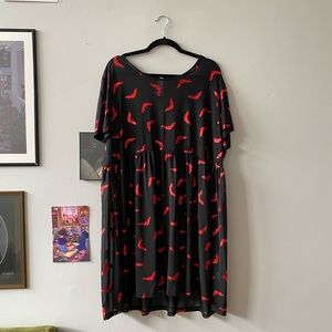 Sheer Bat Dress